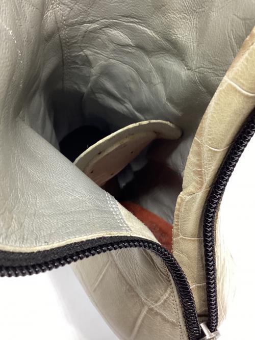 Rodolphe Menudier（ロドルフ ムニディエール）Rodolphe Menudier (ロドルフ ムニディエール) ロングブーツ アイボリー サイズ:37の古着・服飾アイテム