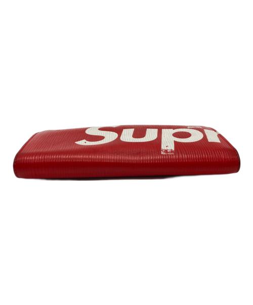 SUPREME（シュプリーム）SUPREME (シュプリーム) LOUIS VUITTON (ルイ ヴィトン) 長財布 レッドの古着・服飾アイテム