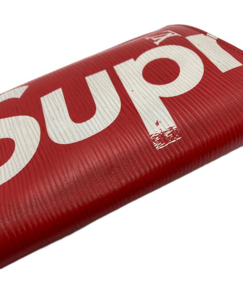SUPREME（シュプリーム）SUPREME (シュプリーム) LOUIS VUITTON (ルイ ヴィトン) 長財布 レッドの古着・服飾アイテム