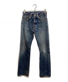 Joe McCOY（ジョーマッコイ）の古着「ボタンフライデニムパンツ」｜インディゴ