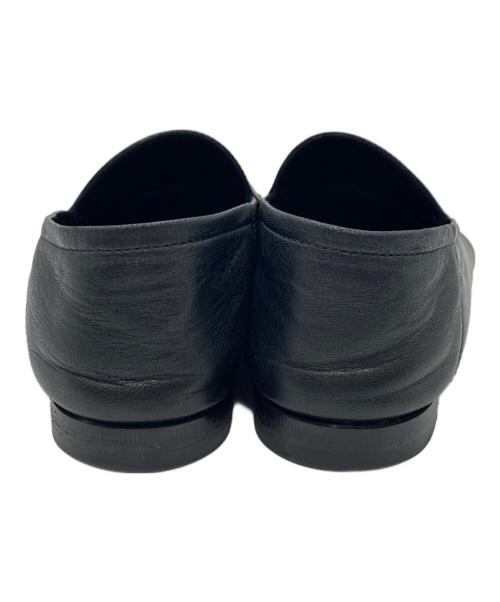 GUCCI（グッチ）GUCCI (グッチ) レザー ホースビット ローファー ブラック サイズ:36の古着・服飾アイテム