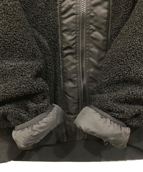 DIESEL（ディーゼル）DIESEL (ディーゼル) フーディボアジャケット ブラック サイズ:XSの古着・服飾アイテム