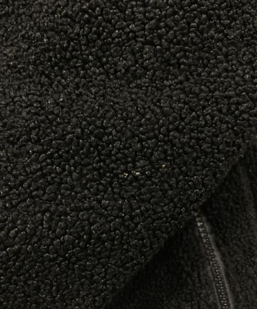 DIESEL（ディーゼル）DIESEL (ディーゼル) フーディボアジャケット ブラック サイズ:XSの古着・服飾アイテム