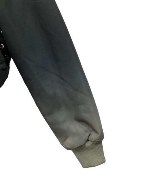 DIESEL（ディーゼル）DIESEL (ディーゼル) ドッキングジップジャケット グレー×ブラック サイズ:XXSの古着・服飾アイテム