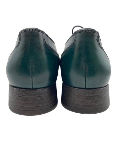 CLARKS（クラークス）CLARKS (クラークス) Busby Fizz Lace Up Shoes / バスビーフィズ レースアップ シューズ グリーン サイズ:24.5の古着・服飾アイテム