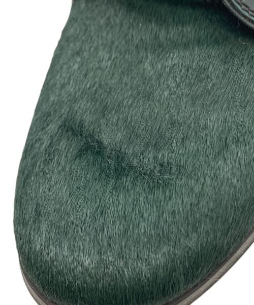 CLARKS（クラークス）CLARKS (クラークス) Busby Fizz Lace Up Shoes / バスビーフィズ レースアップ シューズ グリーン サイズ:24.5の古着・服飾アイテム