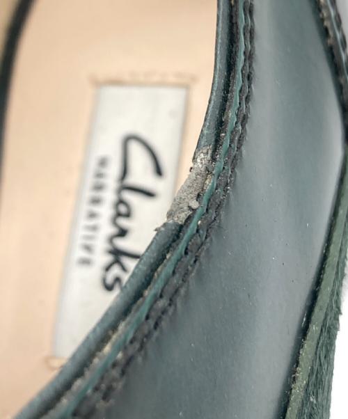 CLARKS（クラークス）CLARKS (クラークス) Busby Fizz Lace Up Shoes / バスビーフィズ レースアップ シューズ グリーン サイズ:24.5の古着・服飾アイテム