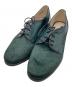 CLARKS（クラークス）の古着「Busby Fizz Lace Up Shoes / バスビーフィズ レースアップ シューズ」｜グリーン