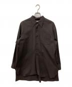 RAKINESラキネス）の古着「Pullover long shirt」｜ブラウン