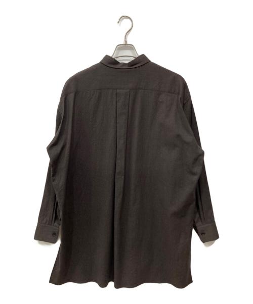 RAKINES（ラキネス）RAKINES (ラキネス) Pullover long shirt ブラウン サイズ:2の古着・服飾アイテム