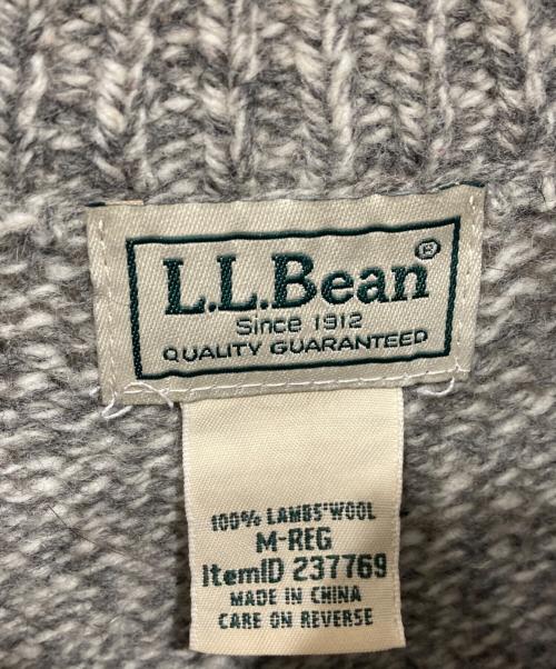 L.L.Bean（エルエルビーン マウンテンパーカー）L.L.Bean (エルエルビーン) ウールニット グレー サイズ:Mの古着・服飾アイテム