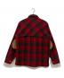 WOOLRICH (ウールリッチ) ウールシャツ ブラック×レッド サイズ:M：8000円