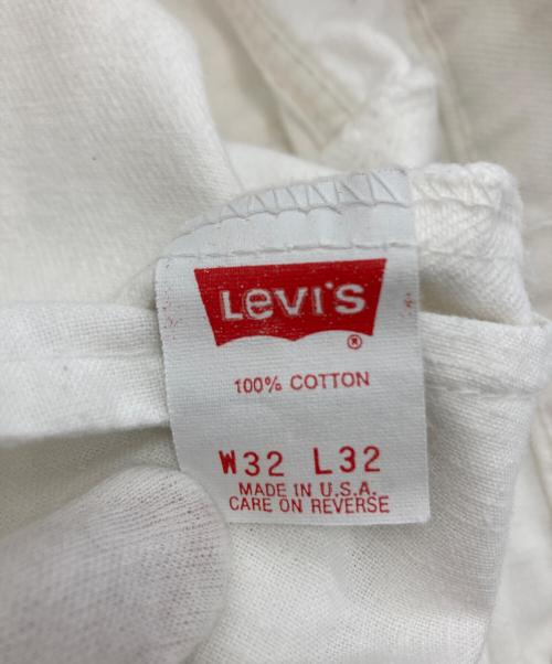 LEVI'S（リーバイス）LEVI'S (リーバイス) 550デニムパンツ ホワイト サイズ:SIZE W32の古着・服飾アイテム