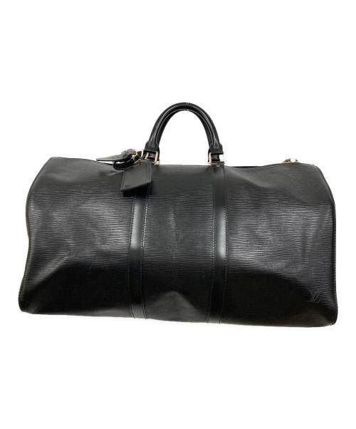 LOUIS VUITTON（ルイ ヴィトン）LOUIS VUITTON (ルイ ヴィトン) ボストンバッグ ブラックの古着・服飾アイテム