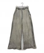 JOHN LAWRENCE SULLIVANジョン ローレンス サリバン）の古着「Bleached sweat wide pants」｜ネイビー