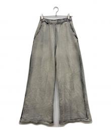 JOHN LAWRENCE SULLIVAN（ジョン ローレンス サリバン）の古着「Bleached sweat wide pants」｜ネイビー