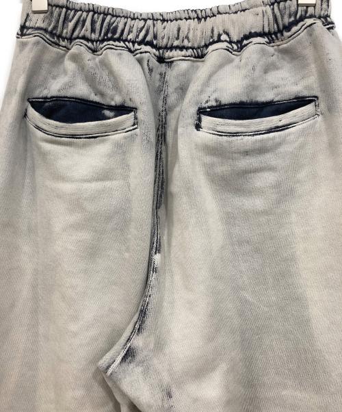 JOHN LAWRENCE SULLIVAN（ジョン ローレンス サリバン）JOHN LAWRENCE SULLIVAN (ジョン ローレンス サリバン) Bleached sweat wide pants ネイビー サイズ:Sの古着・服飾アイテム