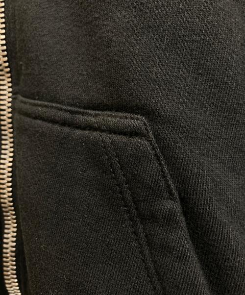 RICK OWENS DRKSHDW（リックオウエンス ダークシャドウ）RICK OWENS DRKSHDW (リックオウエンス ダークシャドウ) MOUNTAIN HOODIE ブラック サイズ:XLの古着・服飾アイテム