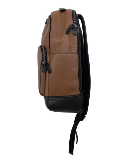COACH（コーチ）COACH (コーチ) レザーリュック ブラウンの古着・服飾アイテム