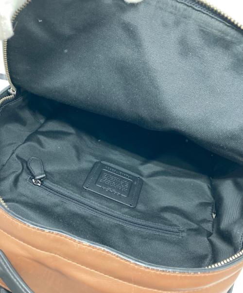 COACH（コーチ）COACH (コーチ) レザーリュック ブラウンの古着・服飾アイテム