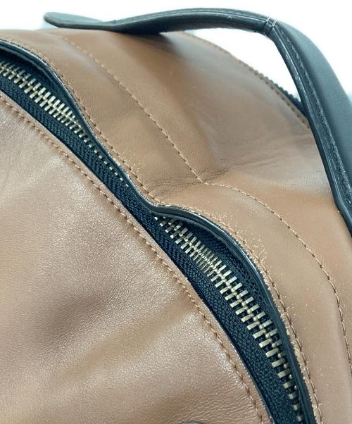 COACH（コーチ）COACH (コーチ) レザーリュック ブラウンの古着・服飾アイテム