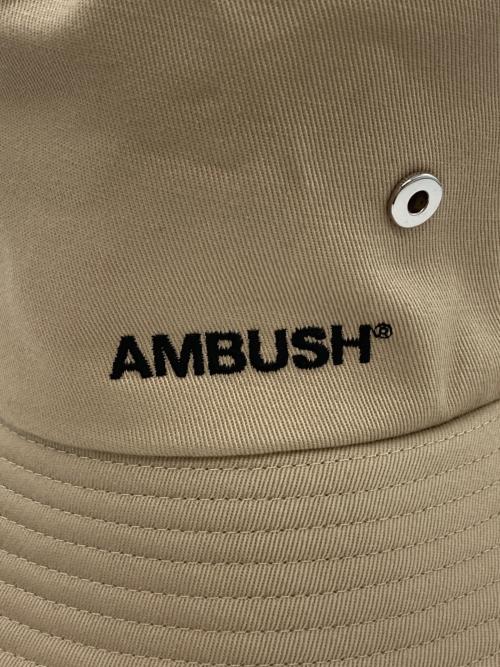 AMBUSH（アンブッシュ）AMBUSH (アンブッシュ) ハット ベージュ サイズ:2の古着・服飾アイテム