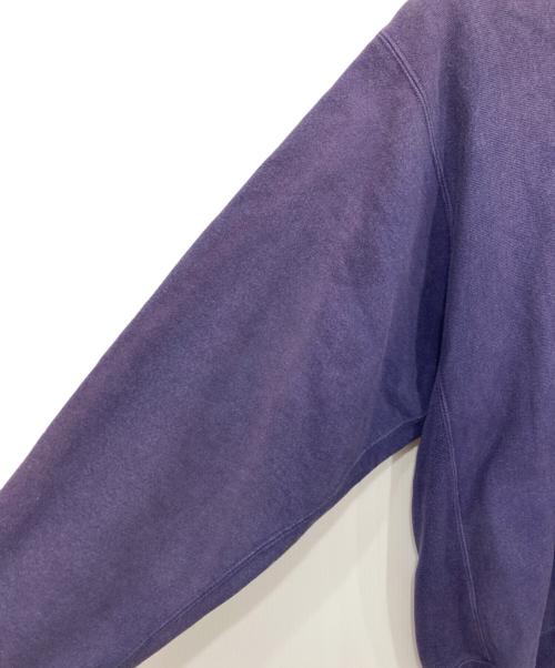Champion REVERSE WEAVE（チャンピオン リバース ウィーブ）Champion REVERSE WEAVE (チャンピオン リバース ウィーブ) スナップカーディガン パープル サイズ:Mの古着・服飾アイテム