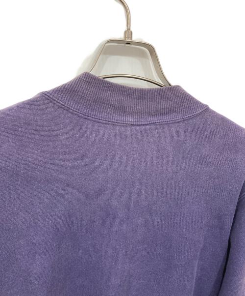 Champion REVERSE WEAVE（チャンピオン リバース ウィーブ）Champion REVERSE WEAVE (チャンピオン リバース ウィーブ) スナップカーディガン パープル サイズ:Mの古着・服飾アイテム