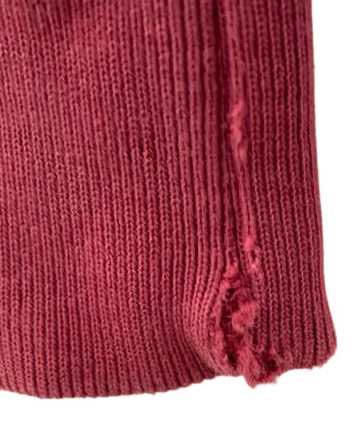 ami（アミ）AMI (アミ) ラグランスウェット レッド サイズ:Sの古着・服飾アイテム