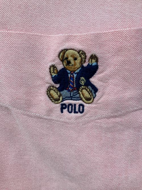 POLO RALPH LAUREN（ポロ・ラルフローレン）POLO RALPH LAUREN (ポロ・ラルフローレン) ボタンダウンシャツ ピンク サイズ:Sの古着・服飾アイテム