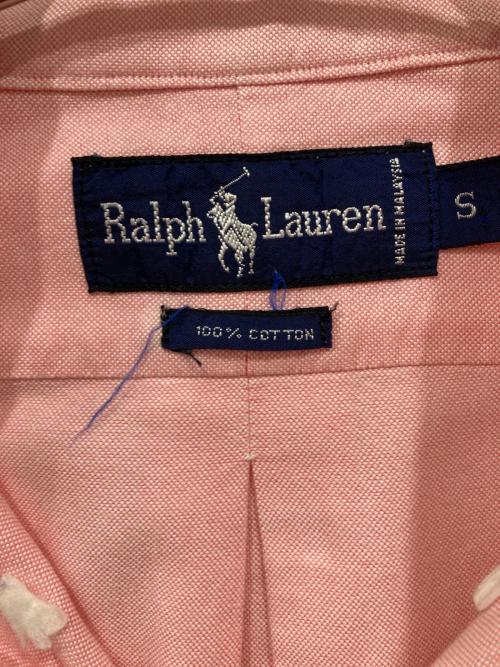 POLO RALPH LAUREN（ポロ・ラルフローレン）POLO RALPH LAUREN (ポロ・ラルフローレン) ボタンダウンシャツ ピンク サイズ:Sの古着・服飾アイテム