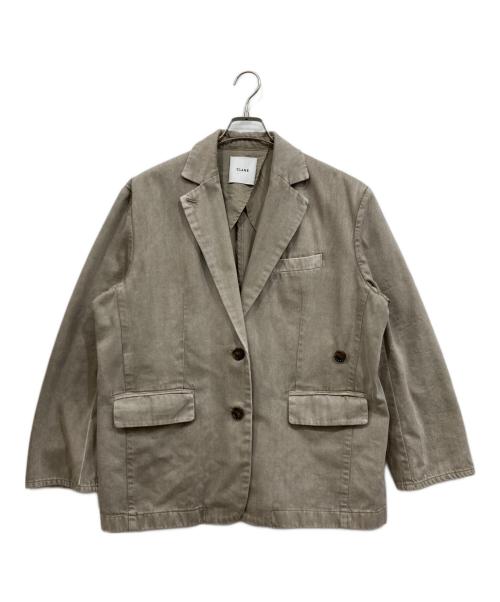 CLANE（クラネ）CLANE (クラネ) FADED COLOR TAILORED JACKET ベージュ サイズ:1の古着・服飾アイテム