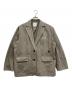 CLANE（クラネ）の古着「FADED COLOR TAILORED JACKET」｜ベージュ