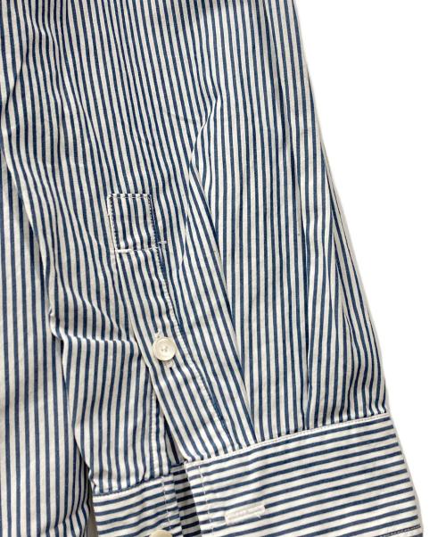 45R（フォーティファイブ・アール）45R (フォーティファイブ・アール) ハーフボタンシャツ ブルー サイズ:3の古着・服飾アイテム