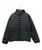 Patagoniaパタゴニア）の古着「ダウン セーター フル ジップ フーディー ジャケット」｜ブラック