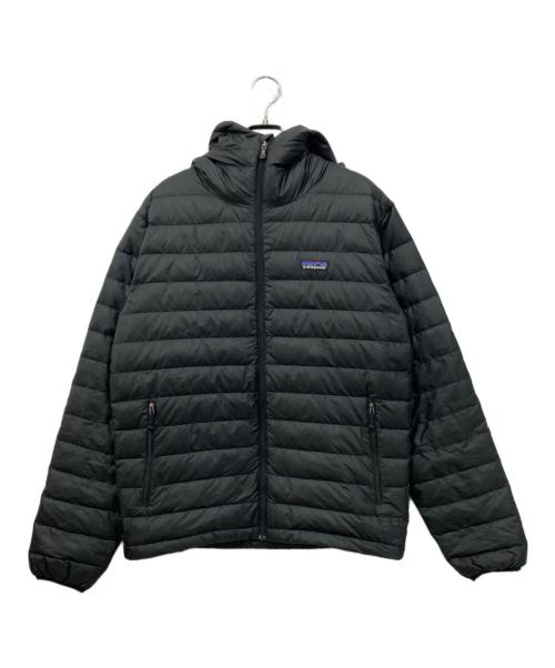 Patagonia（パタゴニア）Patagonia (パタゴニア) ダウン セーター フル ジップ フーディー ジャケット ブラック サイズ:Sの古着・服飾アイテム