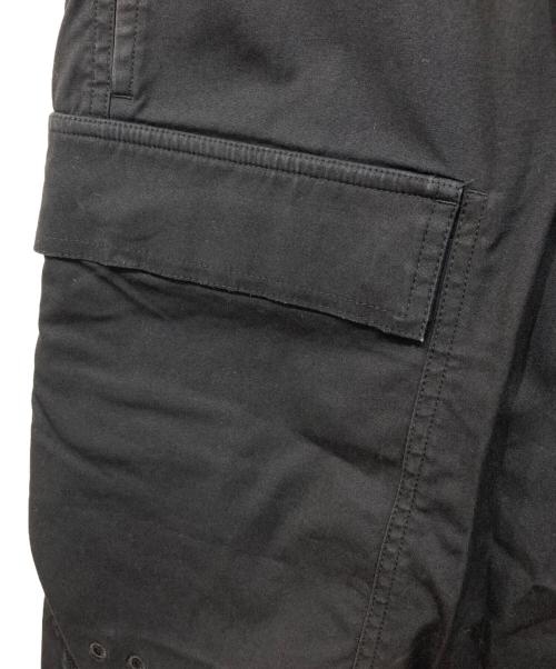 RICK OWENS（リックオウエンス）RICK OWENS (リックオウエンス) ドローストリングカーゴポッヅショーツ ブラック サイズ:46の古着・服飾アイテム