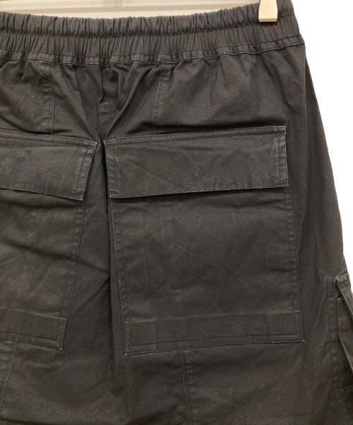 RICK OWENS（リックオウエンス）RICK OWENS (リックオウエンス) ドローストリングカーゴポッヅショーツ ブラック サイズ:46の古着・服飾アイテム