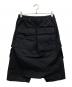 RICK OWENS (リックオウエンス) ドローストリングカーゴポッヅショーツ ブラック サイズ:46：27000円