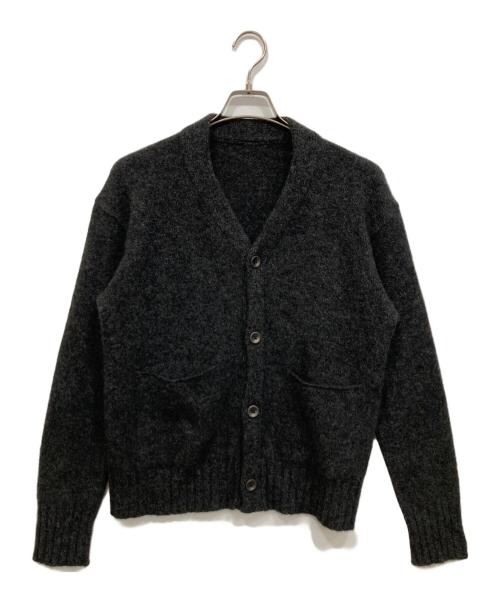 YINDIGO A M（インディゴエイエム）YINDIGO A M (インディゴエイエム) カシミヤカーディガン グレー サイズ:42の古着・服飾アイテム