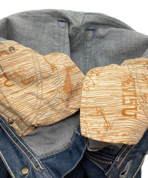 EVISU（エヴィス）EVISU (エヴィス) PUMA (プーマ) デニムパンツ インディゴ サイズ:W24 L32の古着・服飾アイテム