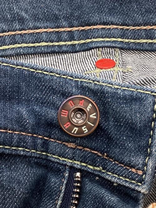 EVISU（エヴィス）EVISU (エヴィス) PUMA (プーマ) デニムパンツ インディゴ サイズ:W24 L32の古着・服飾アイテム