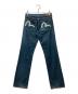 EVISU (エヴィス) PUMA (プーマ) デニムパンツ インディゴ サイズ:W24 L32：4000円