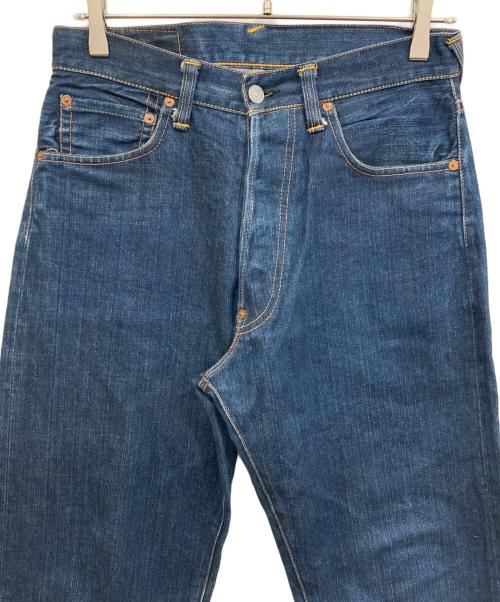 EVISU（エヴィス）EVISU (エヴィス) ボタンフライデニムパンツ インディゴ サイズ:30×35の古着・服飾アイテム