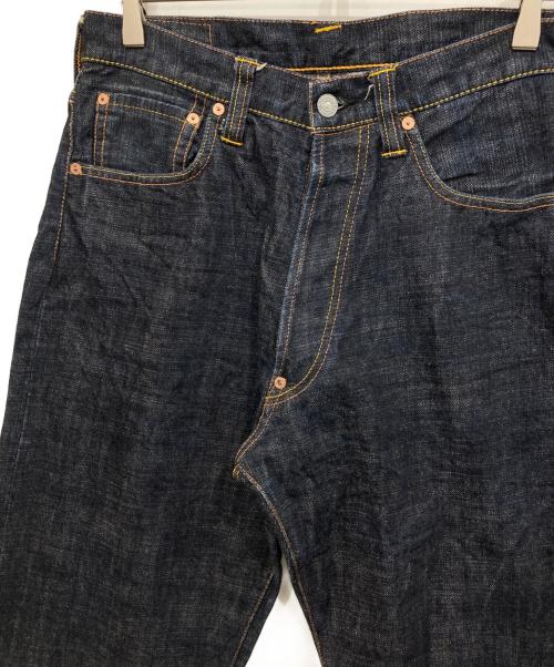 EVISU（エヴィス）EVISU (エヴィス) ボタンフライデニムパンツ インディゴ サイズ:32×35の古着・服飾アイテム