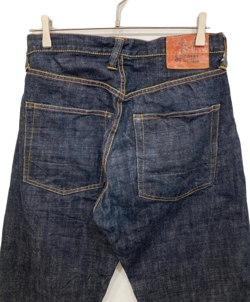 EVISU（エヴィス）EVISU (エヴィス) ボタンフライデニムパンツ インディゴ サイズ:32×35の古着・服飾アイテム