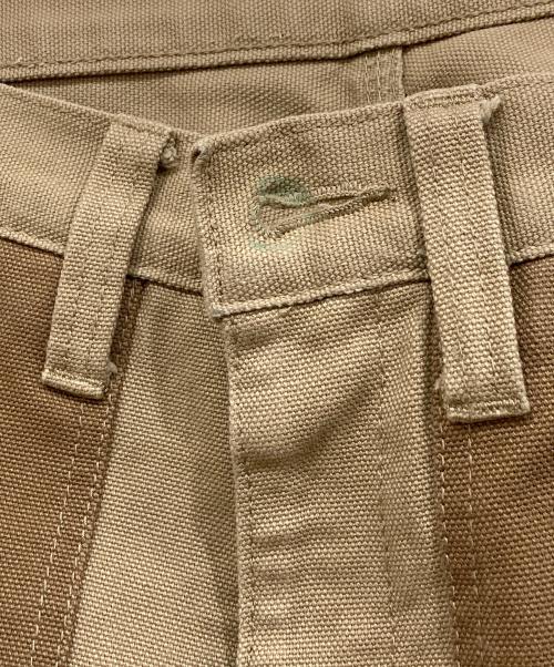 児島ジーンズ（コジマジーンズ）児島ジーンズ (コジマジーンズ) ダブルニーペインターパンツ ベージュ サイズ:34の古着・服飾アイテム