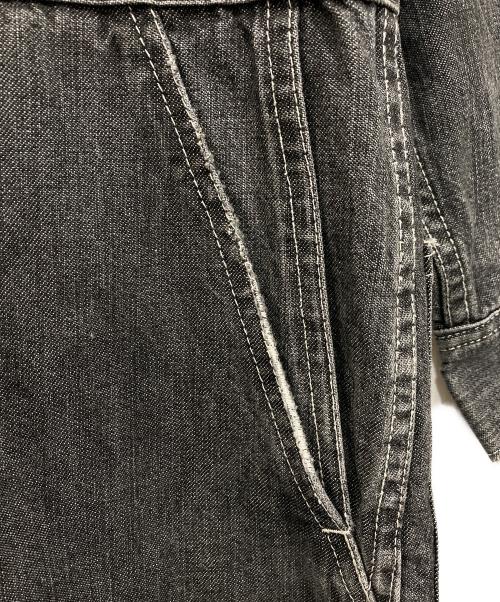 SUGAR CANE（シュガーケーン）SUGAR CANE (シュガーケーン) デニムオールインワン ブラック サイズ:Mの古着・服飾アイテム