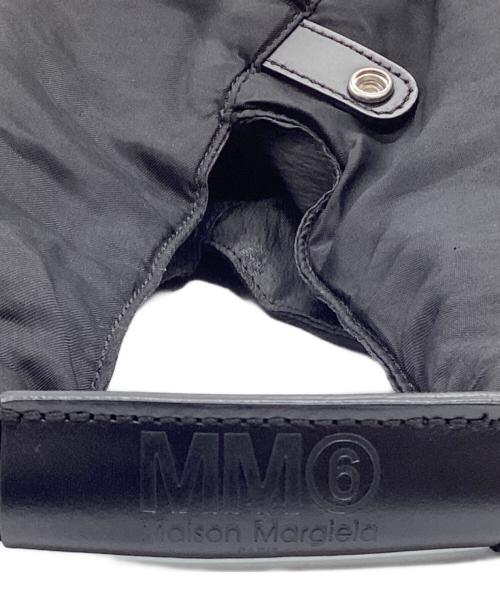 MM6 Maison Margiela（エムエムシックスメゾンマルジェラ）MM6 Maison Margiela (エムエムシックスメゾンマルジェラ) ハンドバッグ ブラックの古着・服飾アイテム