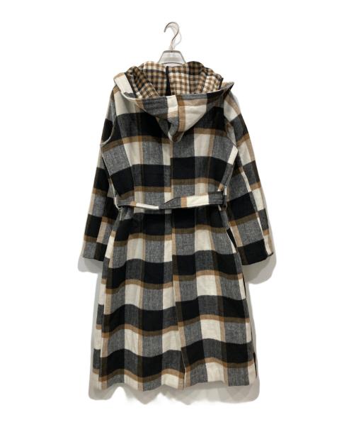 JOHN RICHMOND（ジョンリッチモンド）JOHN RICHMOND (ジョンリッチモンド) フーデッドコート ベージュ サイズ:42の古着・服飾アイテム